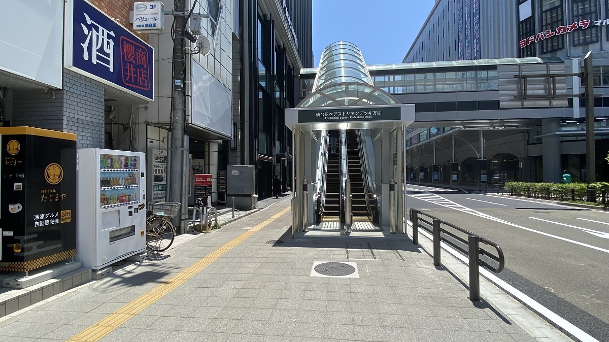 地下道からのルート3